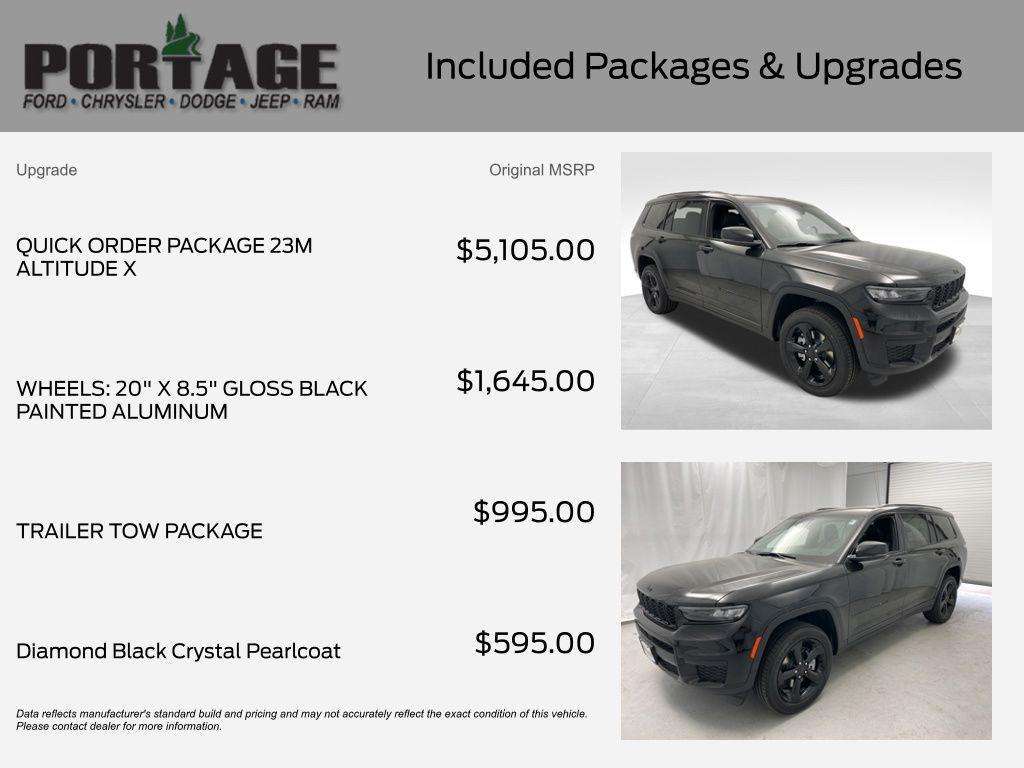 new 2025 Jeep Grand Cherokee L car, priced at $47,170
