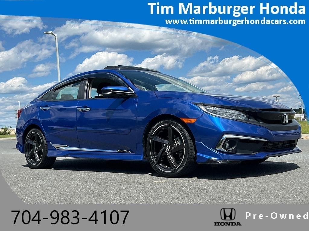 used 2021 Honda Civic car, priced at $28,487