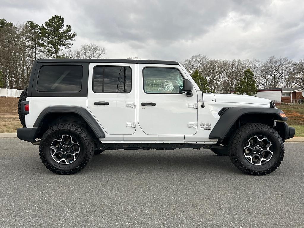 used 2020 Jeep Wrangler Unlimited car, priced at $30,887