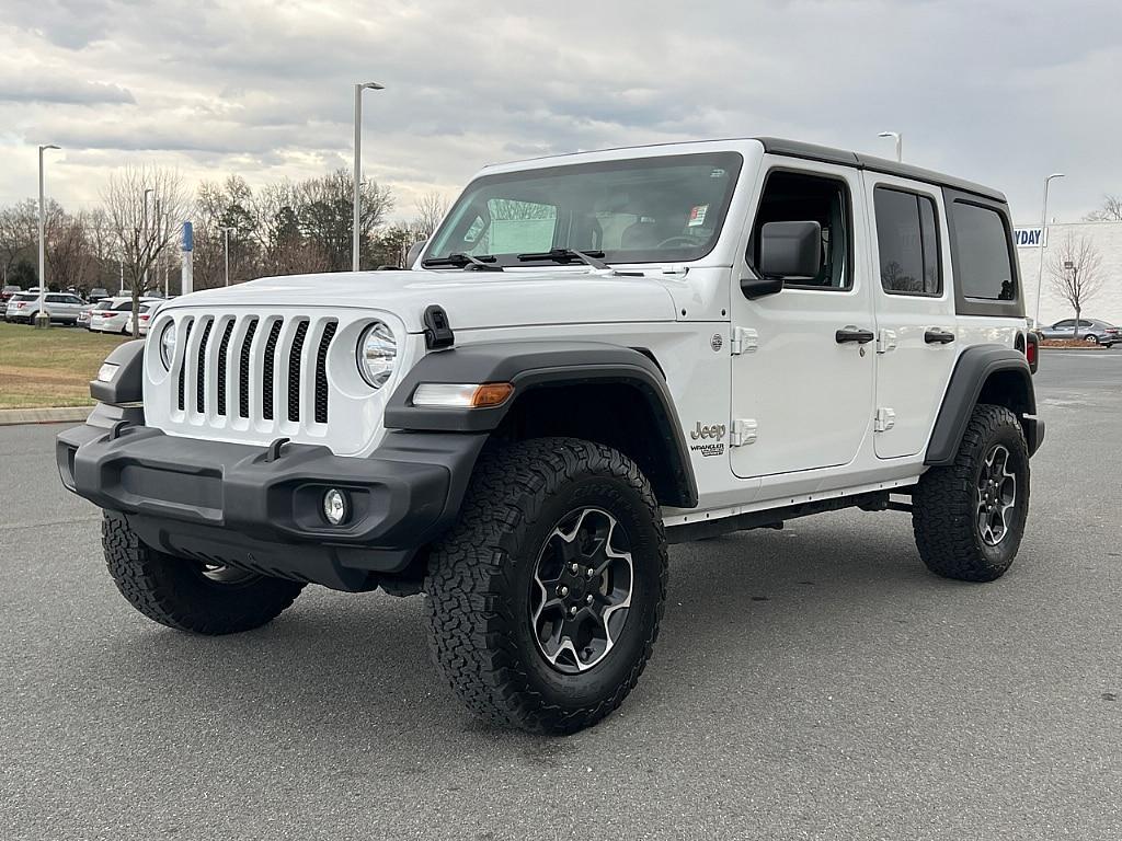 used 2020 Jeep Wrangler Unlimited car, priced at $30,887