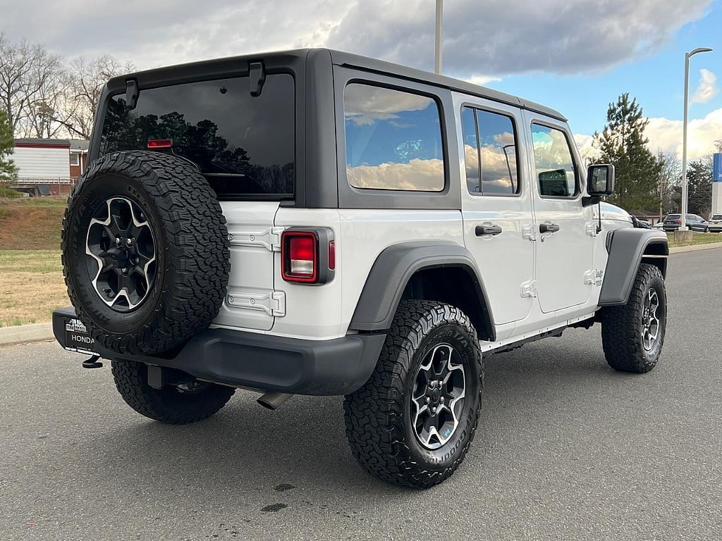 used 2020 Jeep Wrangler Unlimited car, priced at $30,887