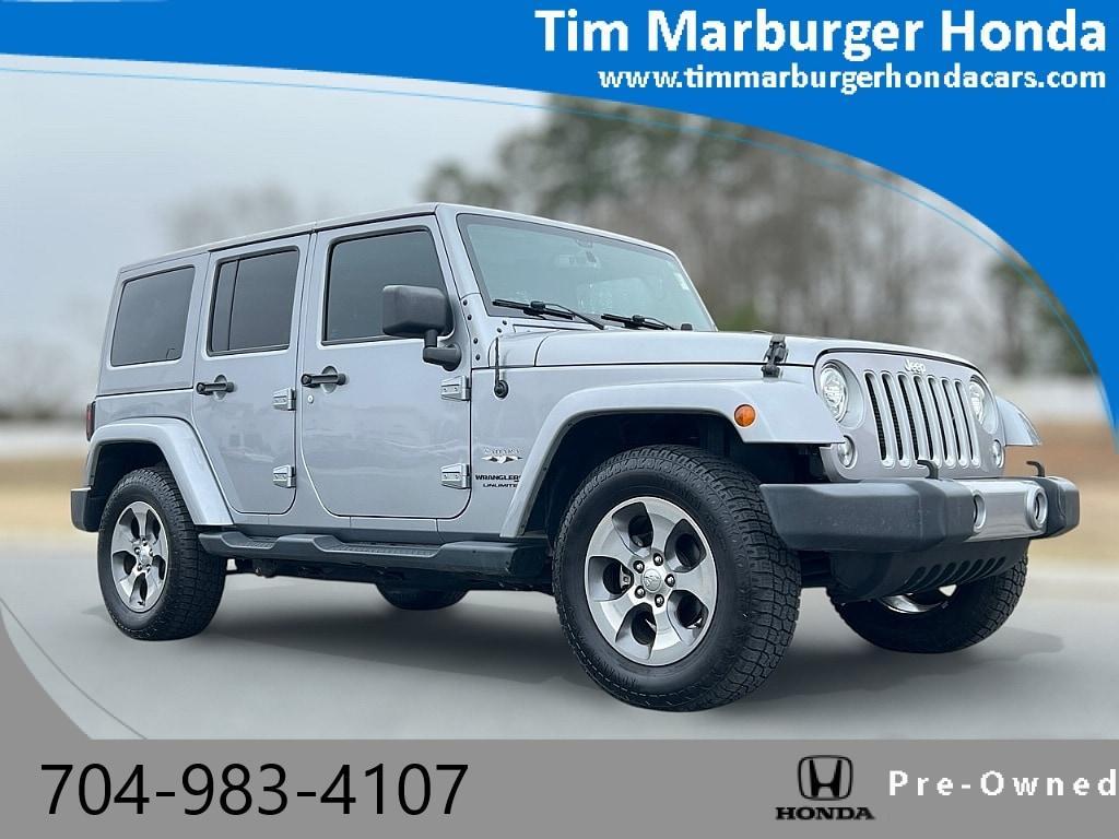 used 2018 Jeep Wrangler JK Unlimited car, priced at $22,741