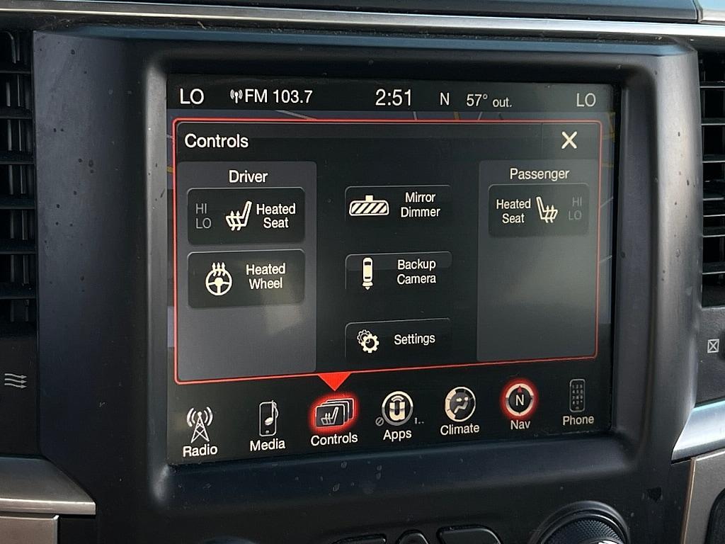 used 2017 Ram 1500 car, priced at $20,587