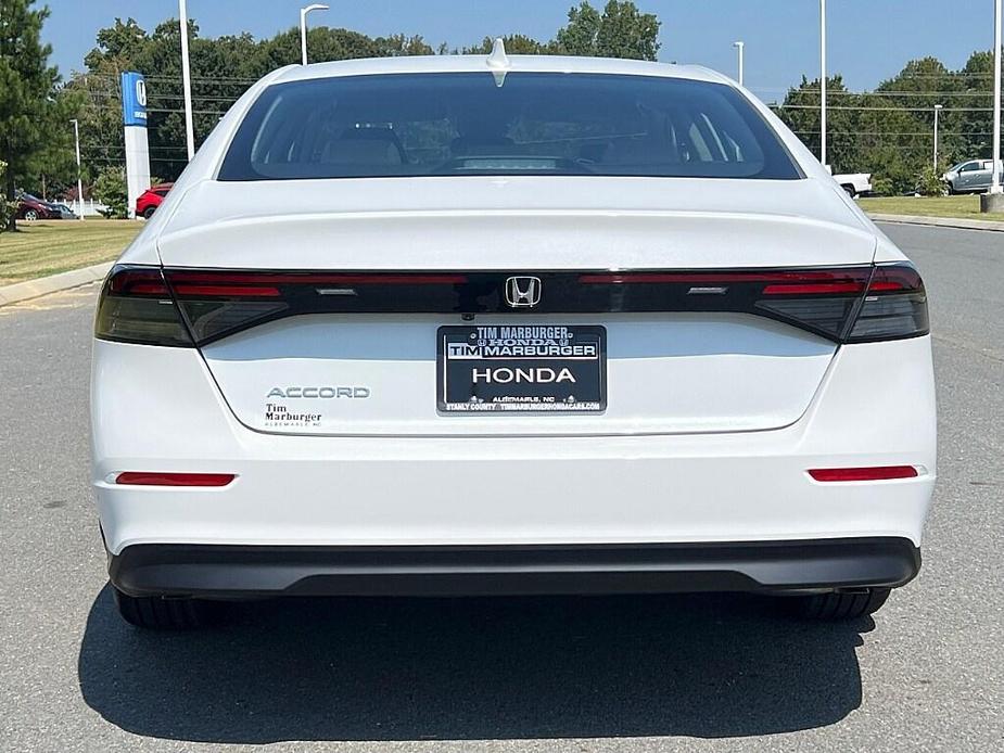 new 2024 Honda Accord car, priced at $33,940