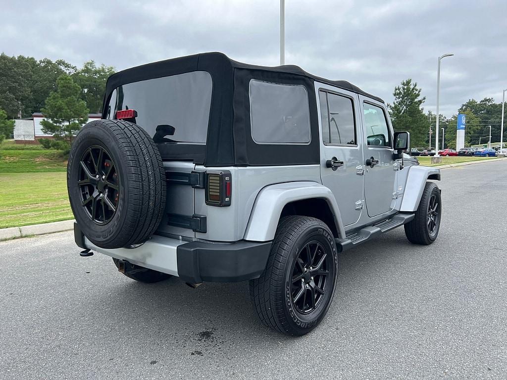used 2014 Jeep Wrangler Unlimited car, priced at $17,499