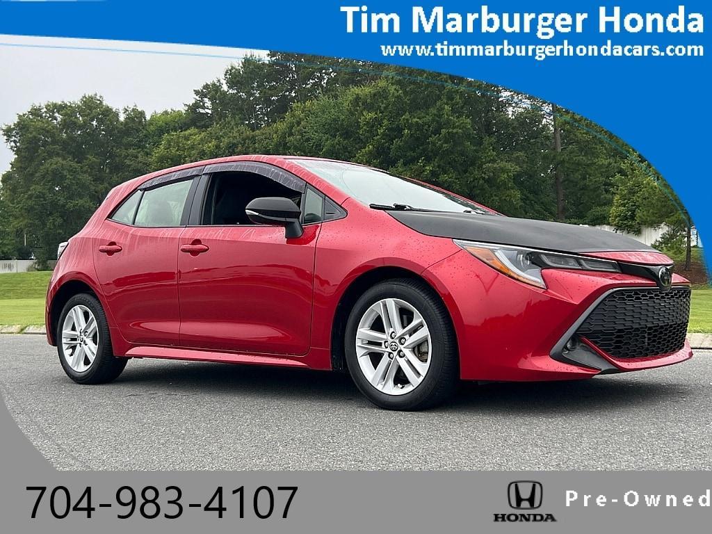 used 2021 Toyota Corolla Hatchback car, priced at $22,376