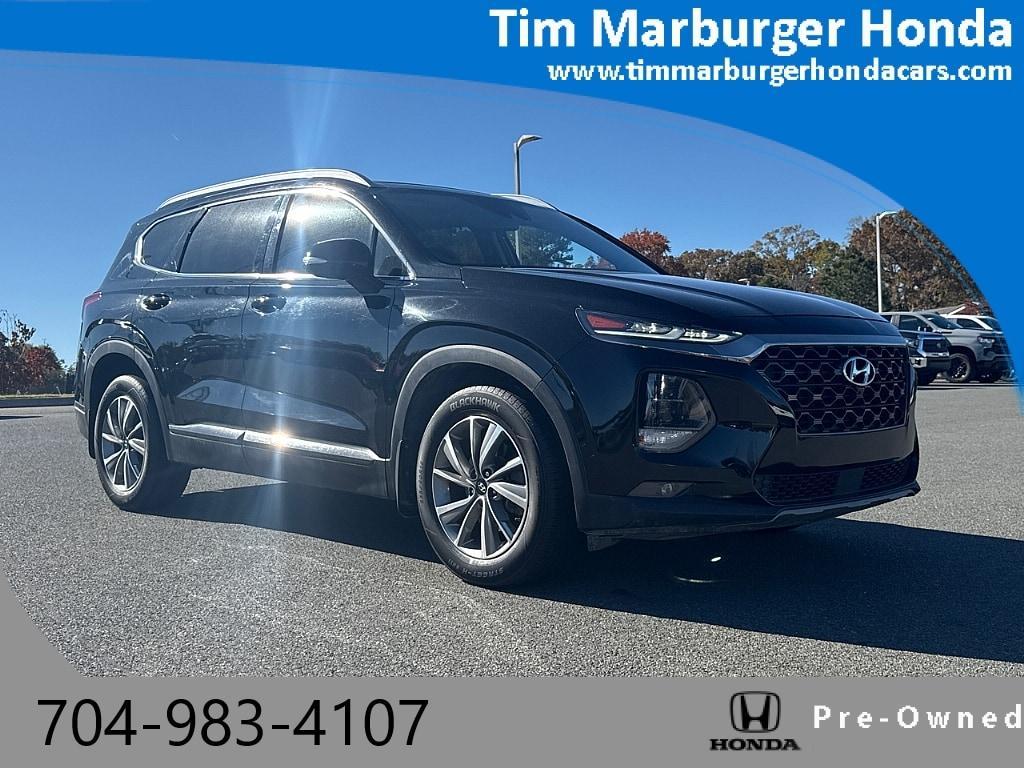 used 2020 Hyundai Santa Fe car, priced at $17,987