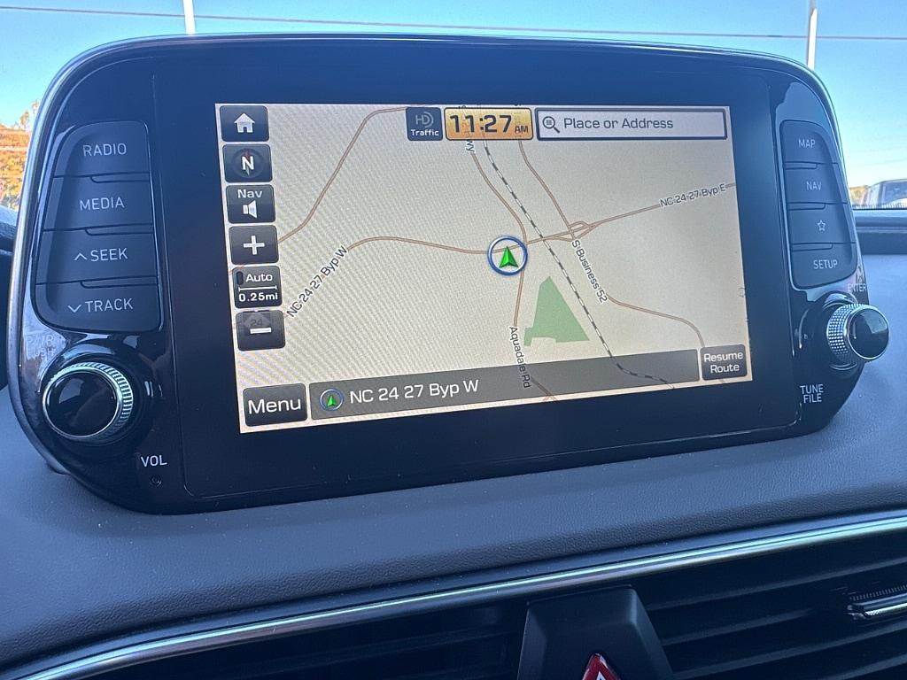 used 2020 Hyundai Santa Fe car, priced at $17,987