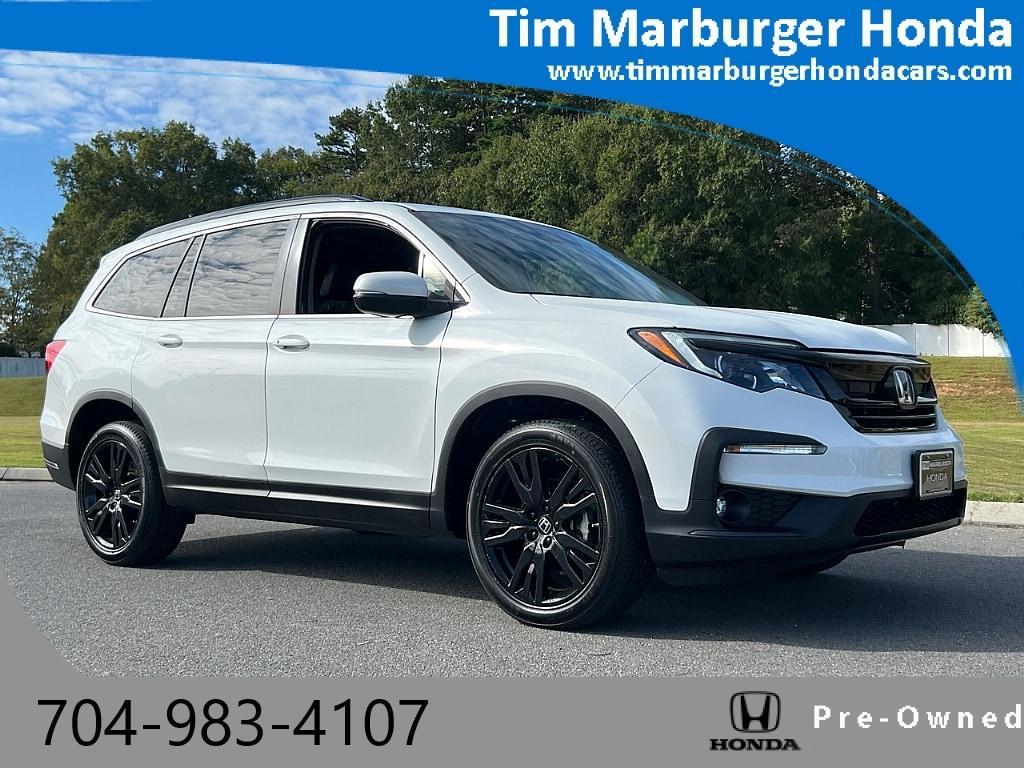 used 2021 Honda Pilot car, priced at $33,387