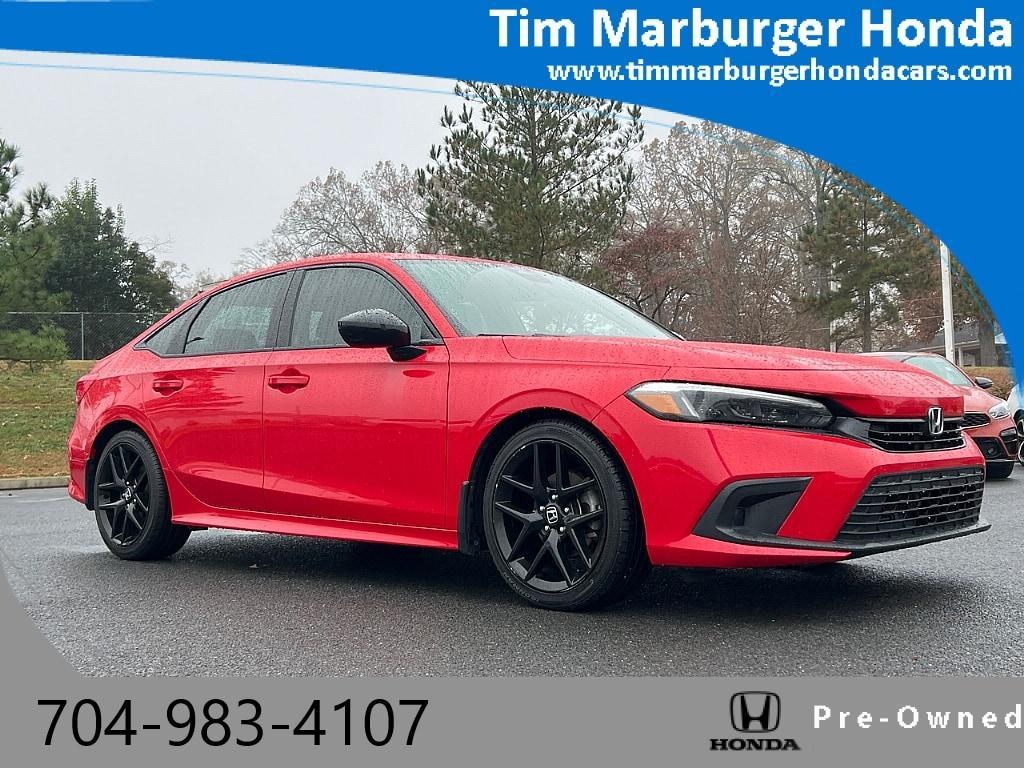used 2022 Honda Civic car, priced at $21,753