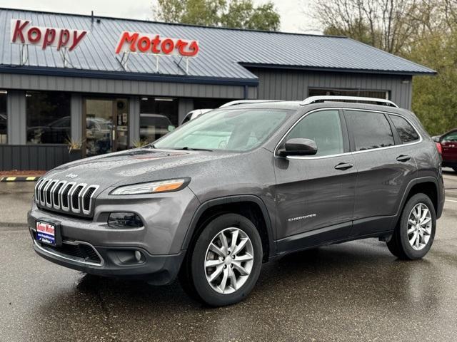 used 2018 Jeep Cherokee car, priced at $17,900
