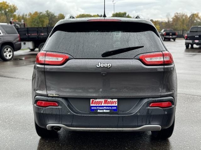 used 2018 Jeep Cherokee car, priced at $17,900