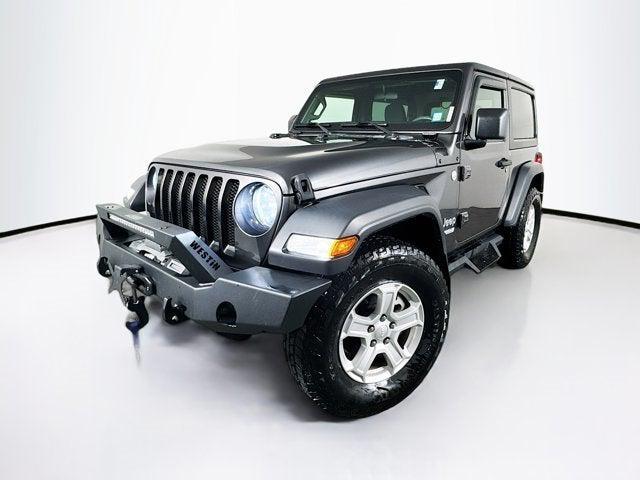 used 2021 Jeep Wrangler car, priced at $29,234