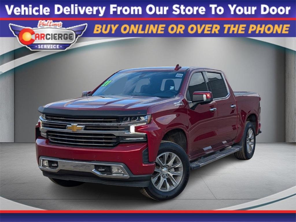 used 2021 Chevrolet Silverado 1500 car, priced at $40,995