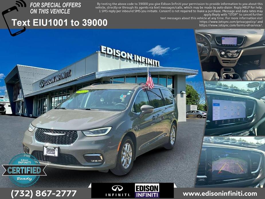 used 2022 Chrysler Pacifica car, priced at $20,991