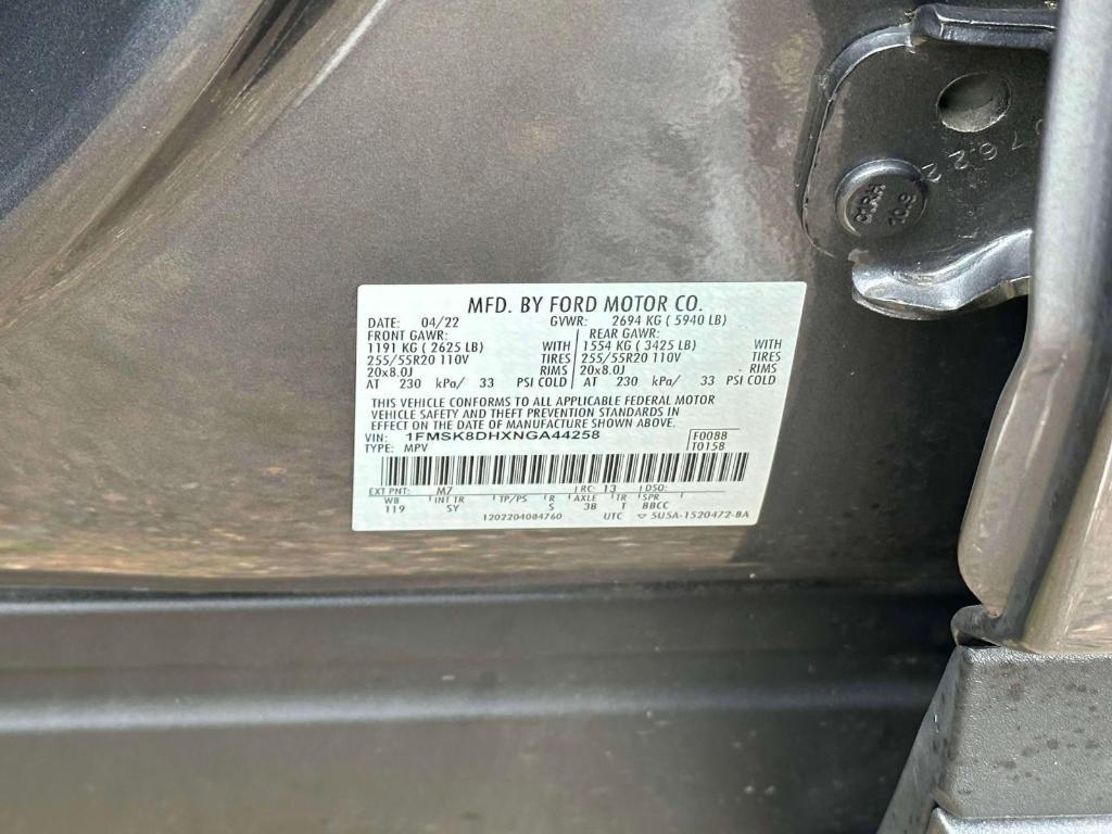 used 2022 Ford Explorer car, priced at $29,991