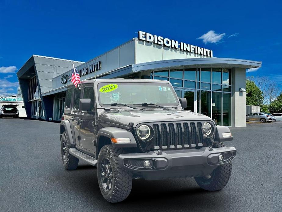 used 2021 Jeep Wrangler Unlimited car, priced at $27,991