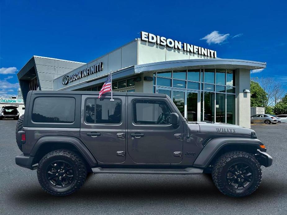 used 2021 Jeep Wrangler Unlimited car, priced at $27,991