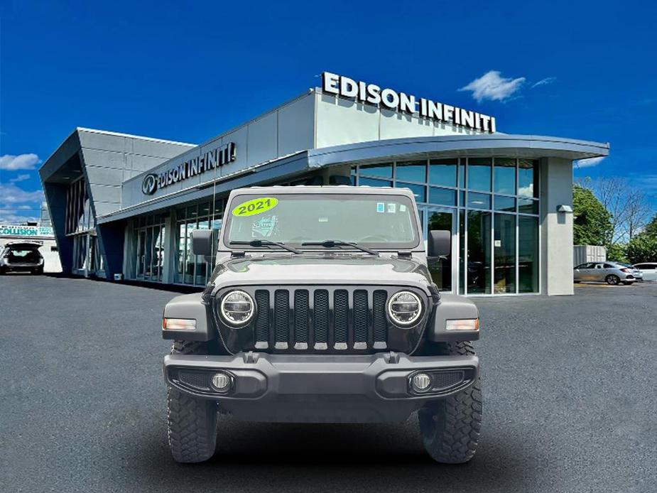 used 2021 Jeep Wrangler Unlimited car, priced at $27,991