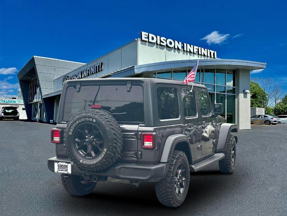 used 2021 Jeep Wrangler Unlimited car, priced at $27,991