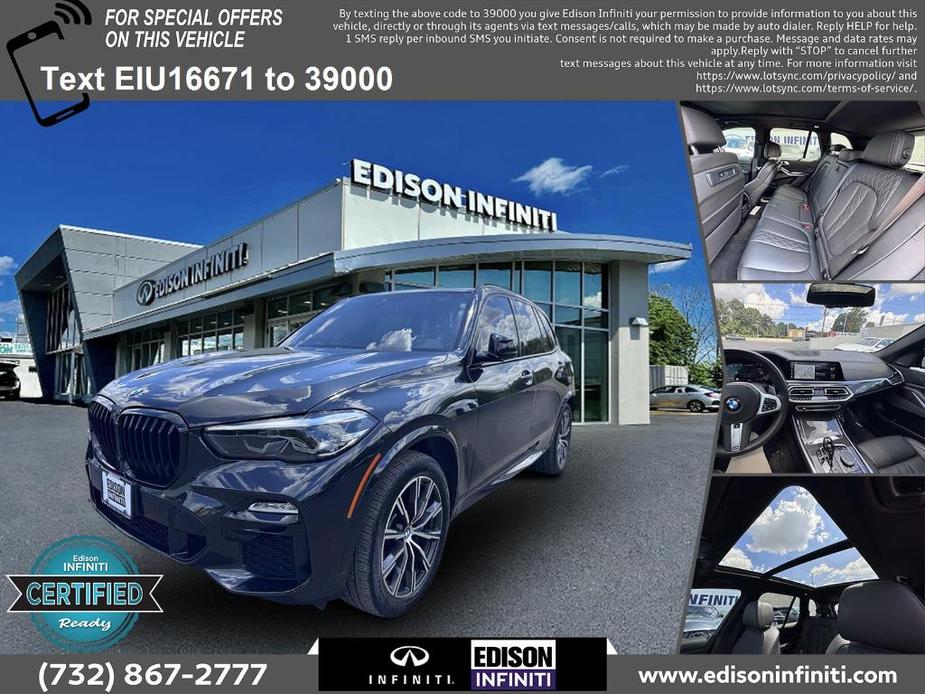 used 2021 BMW X5 car, priced at $45,891