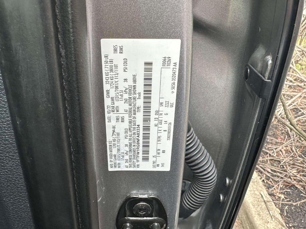 used 2022 Ford F-150 car, priced at $66,289