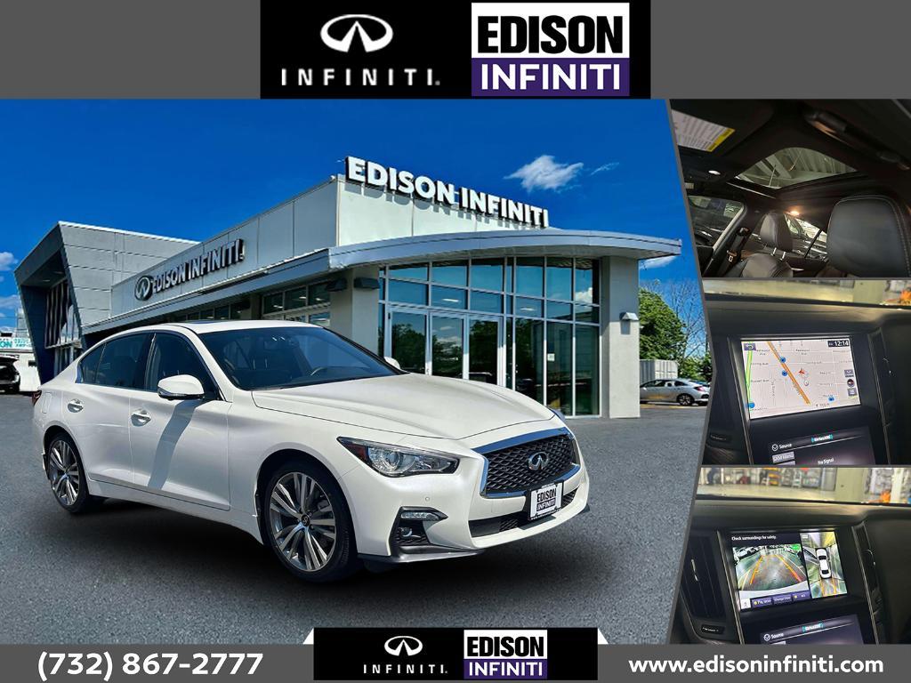used 2021 INFINITI Q50 car, priced at $32,999