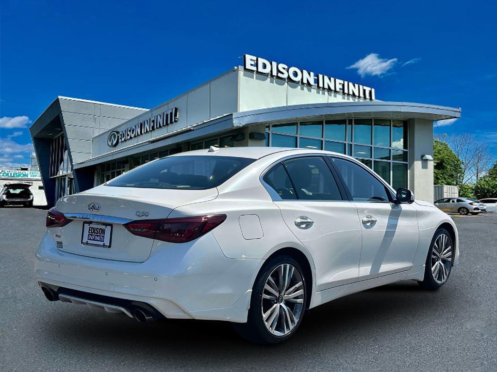 used 2021 INFINITI Q50 car, priced at $32,999