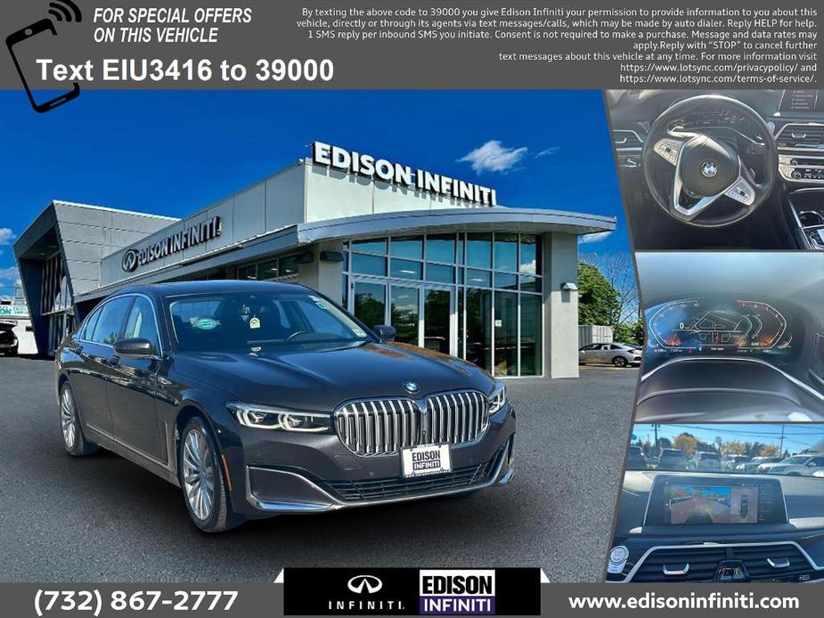 used 2022 BMW 740 car, priced at $38,491