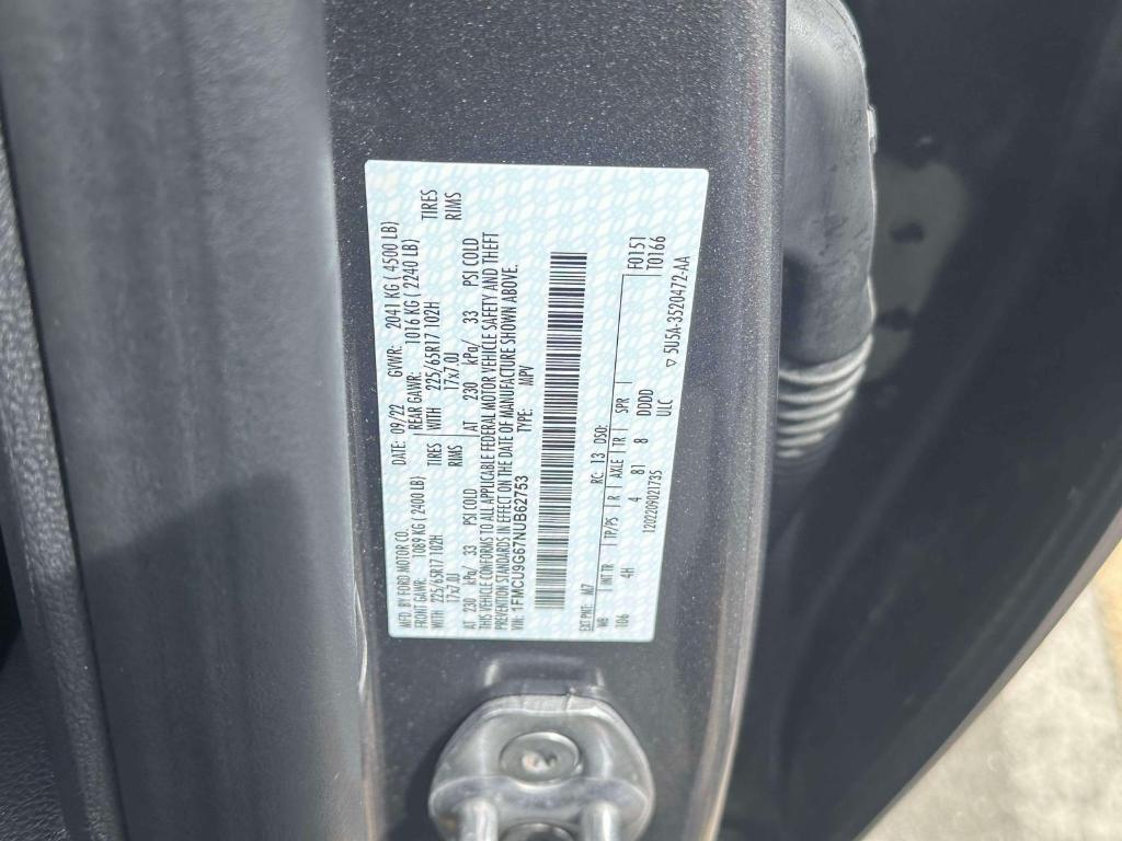 used 2022 Ford Escape car, priced at $18,078