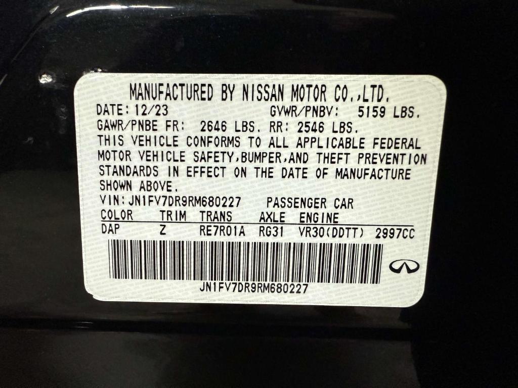 used 2024 INFINITI Q50 car, priced at $45,999