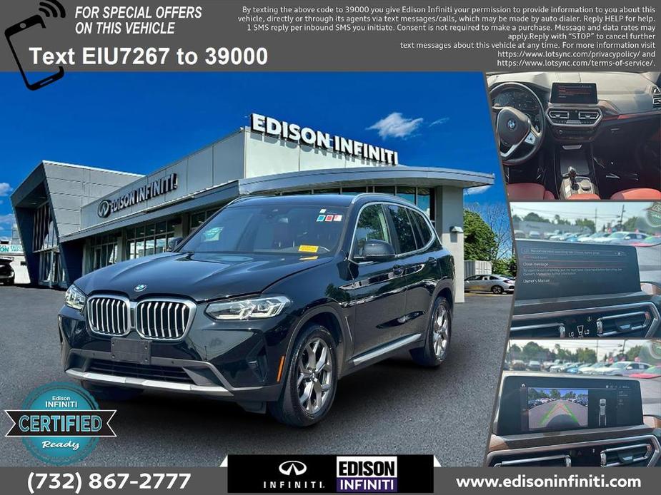 used 2022 BMW X3 car, priced at $29,991