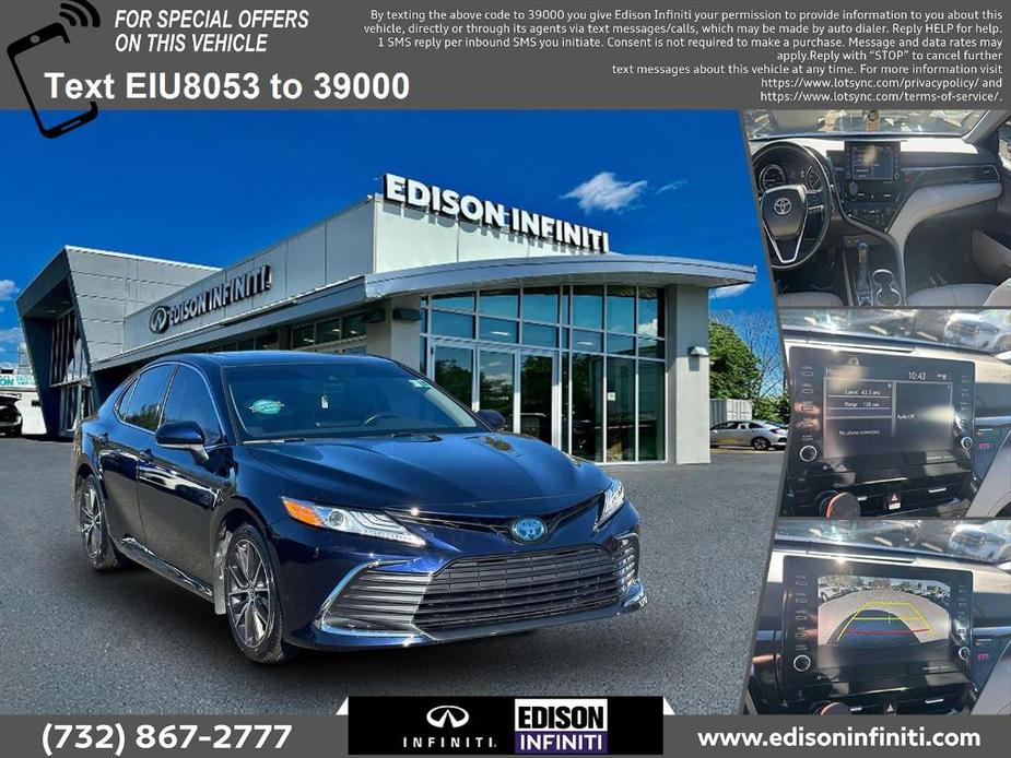 used 2022 Toyota Camry Hybrid car, priced at $26,791