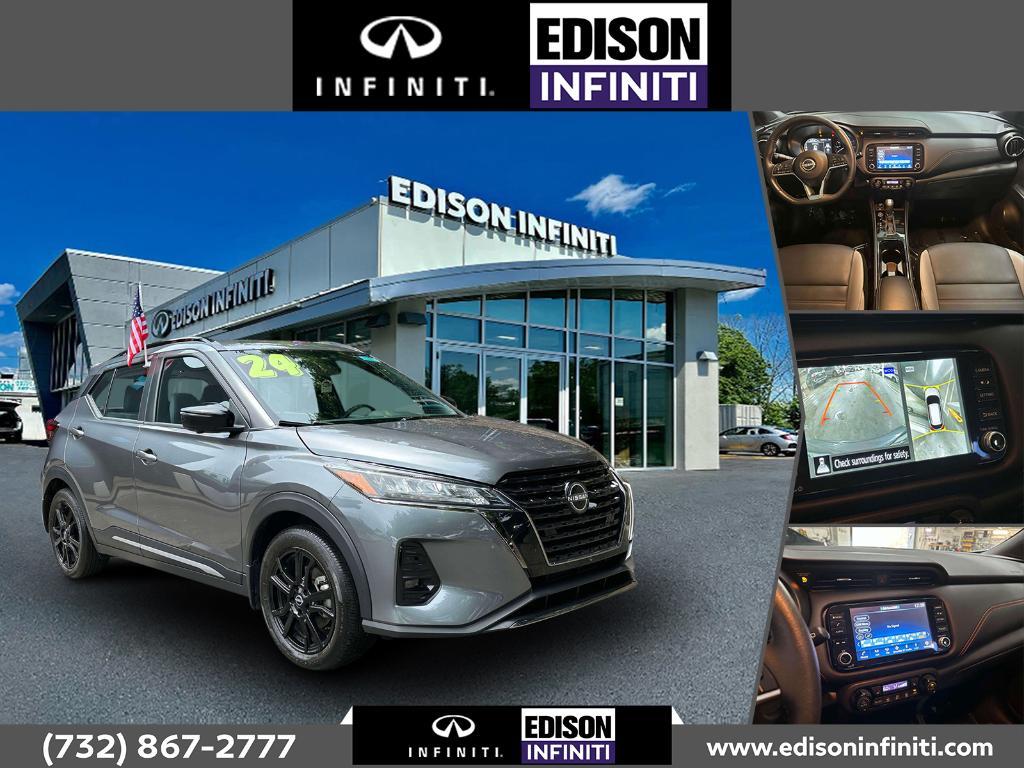 used 2024 Nissan Kicks car, priced at $23,999