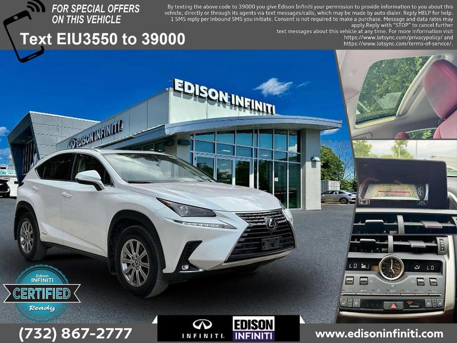 used 2021 Lexus NX 300h car, priced at $34,991