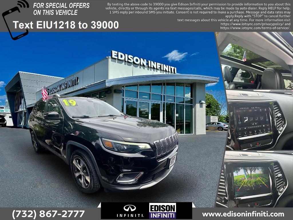used 2019 Jeep Cherokee car, priced at $14,997