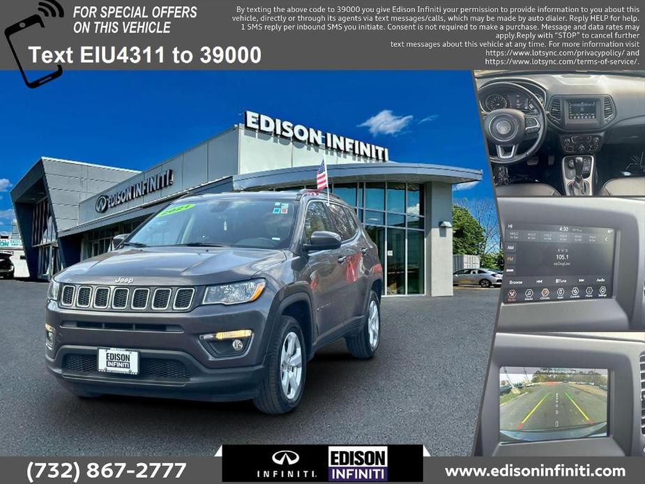 used 2021 Jeep Compass car, priced at $15,791