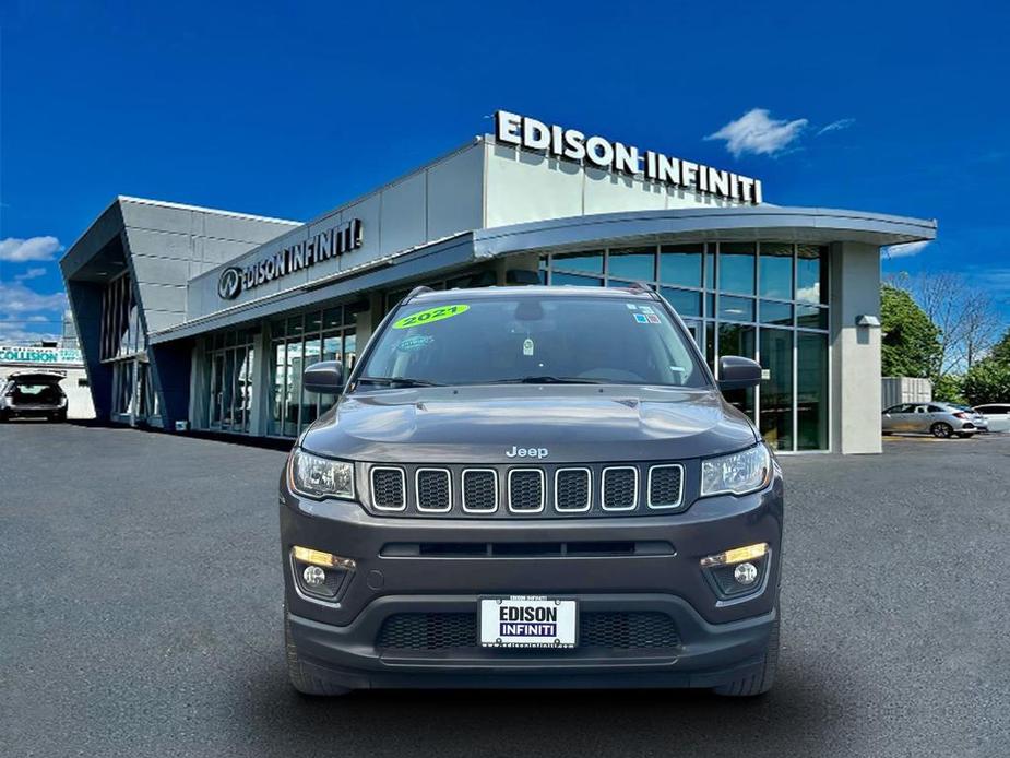 used 2021 Jeep Compass car, priced at $15,791