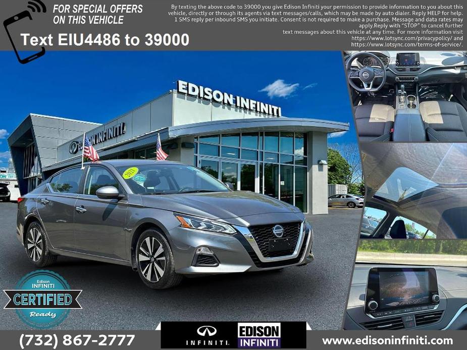 used 2021 Nissan Altima car, priced at $17,450