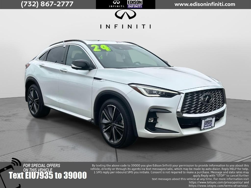 used 2024 INFINITI QX55 car, priced at $40,999