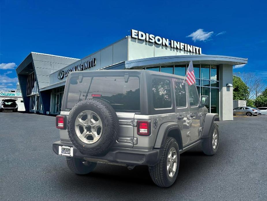 used 2021 Jeep Wrangler Unlimited car, priced at $29,291