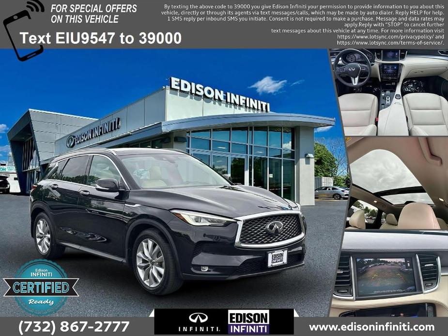 used 2021 INFINITI QX50 car, priced at $26,991