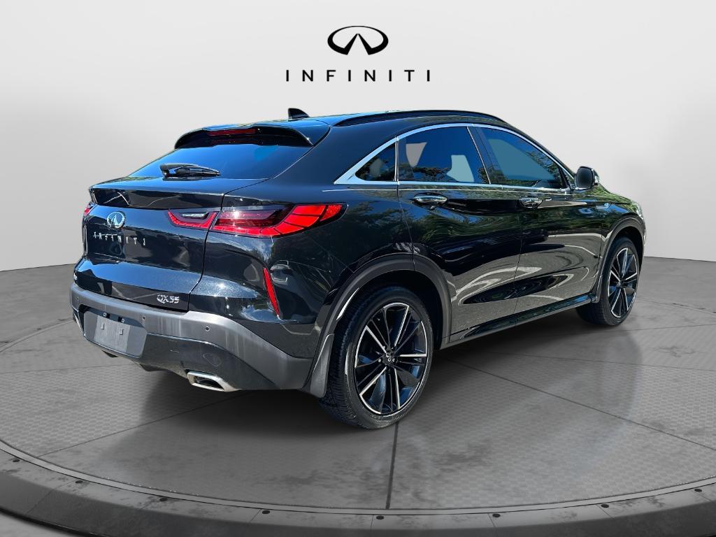 used 2022 INFINITI QX55 car, priced at $32,895