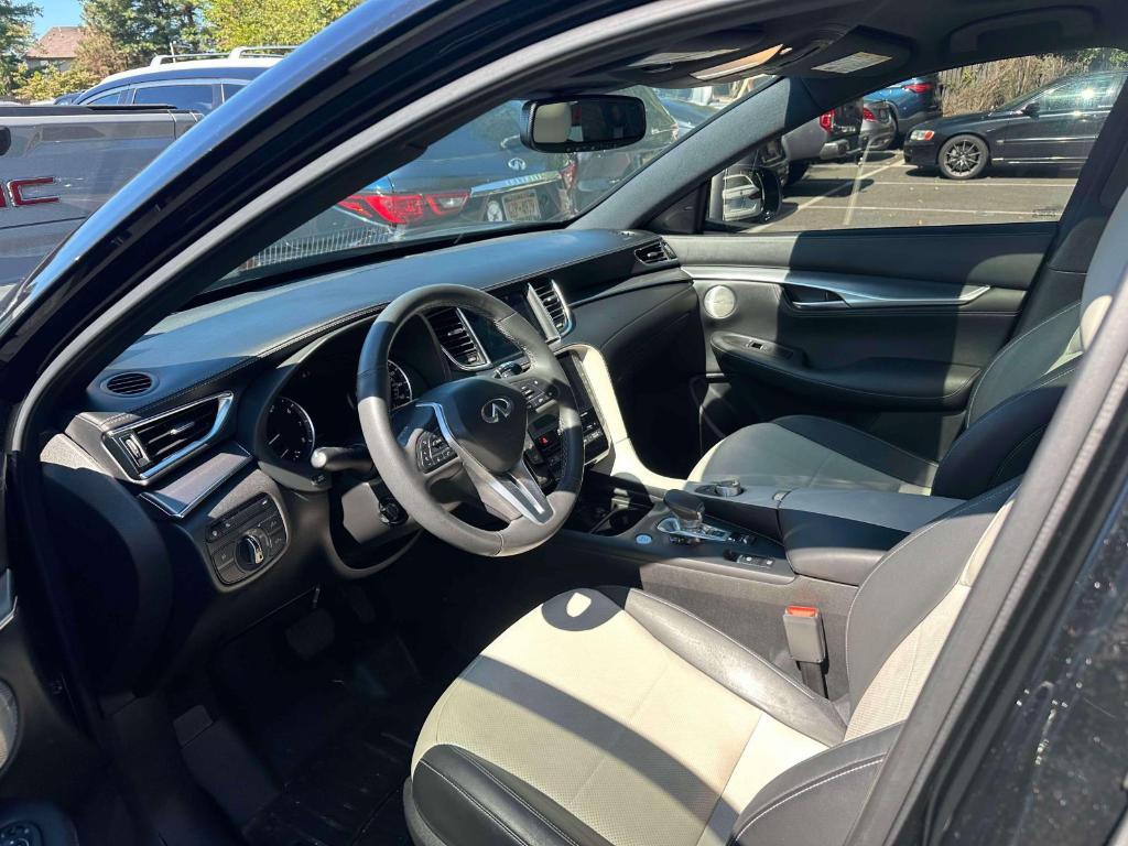 used 2022 INFINITI QX55 car, priced at $32,895