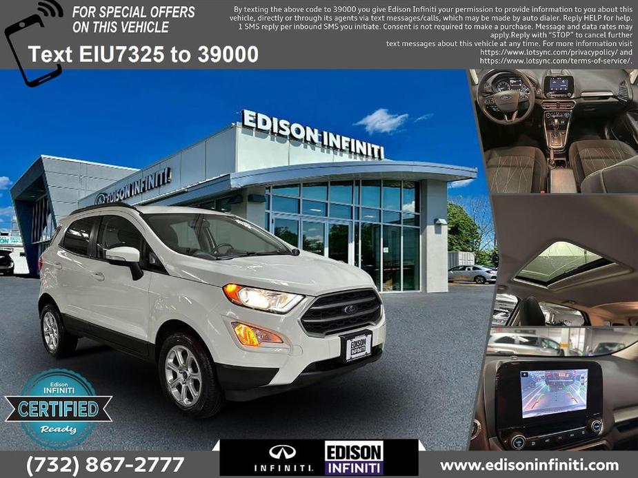 used 2019 Ford EcoSport car, priced at $14,291