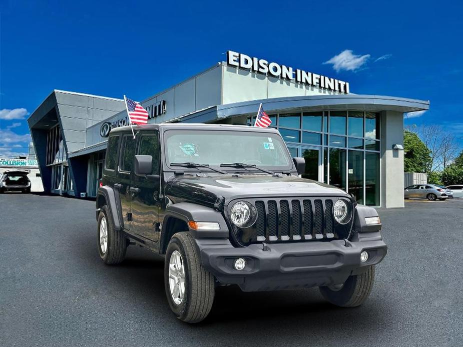 used 2021 Jeep Wrangler Unlimited car, priced at $30,491