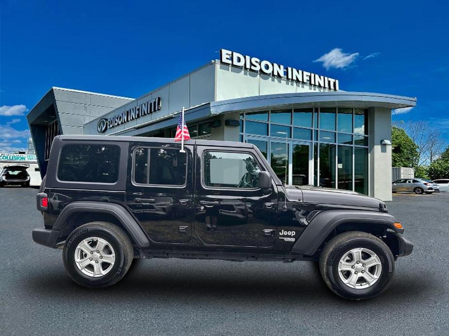 used 2021 Jeep Wrangler Unlimited car, priced at $30,491