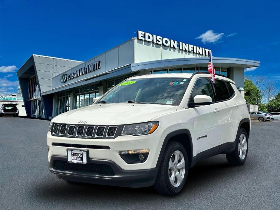 used 2021 Jeep Compass car, priced at $18,991