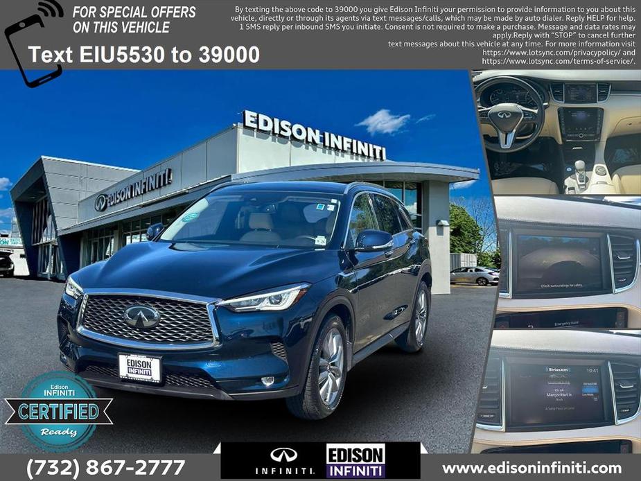 used 2021 INFINITI QX50 car, priced at $25,491