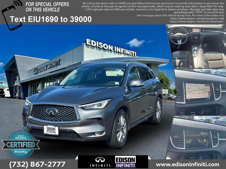 used 2021 INFINITI QX50 car, priced at $26,691